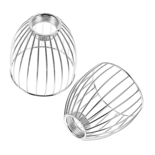 Ciieeo 2 Stück Pendelleuchten Lampenschirme Metall Vogelkäfig Design Vintage Industrie Stil Geeignet für Schlafzimmer und Esszimmer Deckenleuchten von Ciieeo
