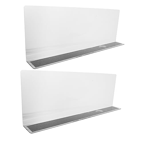 Ciieeo 2 Stück Regaltrenner aus PVC Set Förmige Magnet Trennwände für Supermärkte Langlebig zur Organisation von Geschäften und Kühlschränken Ciieeo 2 Stück Regaltrenner aus PVC Set Förmige Magnet Trennwände für Supermärkte Langlebig zur Organisation von Geschäften und Kühlschränken von Ciieeo