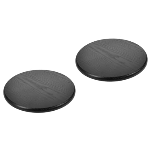 Ciieeo 2 Stück Runder Barhocker Sitz Ersatz Holzsitzfläche Robust Kratzfest für Bar und Kantine Langlebig Solide Holzplatte Sitzfläche Ersatzsitz Teil für Runden Hocker von Ciieeo