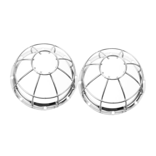 Ciieeo 2 Stück Schutzkäfig für Rauchmelder Sensor Robustes Drahtgitter Gehäuse Stoßfestes und Explosionsgeschütztes Schutznetz für Feuermelder Silberfarbene Basis Langlebiger Schutz für Ciieeo 2 Stück Schutzkäfig für Rauchmelder Sensor Robustes Drahtgitter Gehäuse Stoßfestes und Explosionsgeschütztes Schutznetz für Feuermelder Silberfarbene Basis Langlebiger Schutz für von Ciieeo