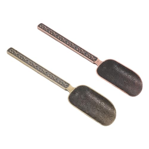 Ciieeo 2 Stück Teelöffel Messlöffel aus Langlebiger Legierung mit Wolkenmuster Präzises Dosieren Loser Teeblätter Vielseitig für Tee Kaffee und Getreide Chinesisches Teezubehör für Ciieeo 2 Stück Teelöffel Messlöffel aus Langlebiger Legierung mit Wolkenmuster Präzises Dosieren Loser Teeblätter Vielseitig für Tee Kaffee und Getreide Chinesisches Teezubehör für von Ciieeo