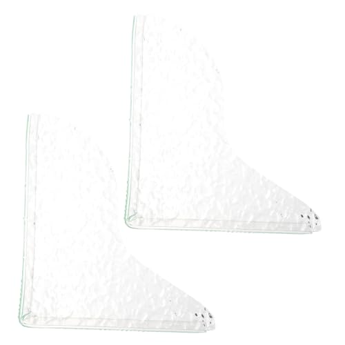 Ciieeo 2 Stück Teiliges Duschspritzschutz Eckenschutz aus Langlebigem Installieren für Badewanne und Duschwand Schützt vor Wasserspritzern und Hält Bad Trocken von Ciieeo