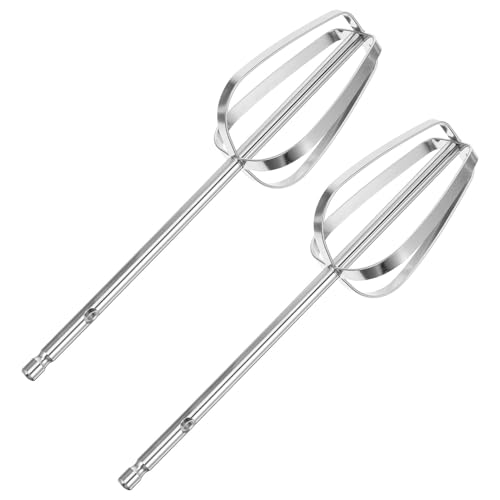 Ciieeo 2 Stück Teiliges Handmixer Rührbesen Eiquirl Aufsätze für Elektrische Handmixer zum Backen Rühren und Mixen von Eiern Butter und Sahne von Ciieeo