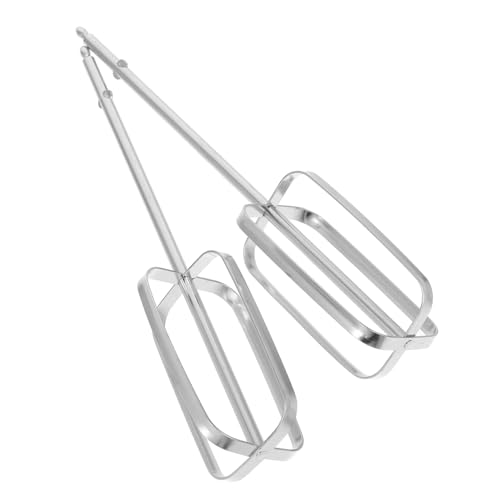 Ciieeo 2 Stück Teiliges Handmixer Rührbesen aus Universelle Aufsätze für Elektrischen Handquirl und Bohrmaschine Design für Ei und Teigmixen Spritzschutzoptimiert von Ciieeo