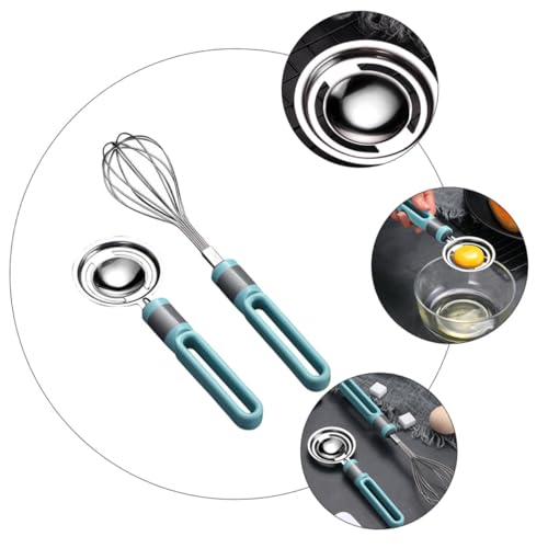 Ciieeo 2 Stück Teiliges Handrührgerät aus Praktischer Mixer für Ei und Saucenmix für Backen und Kochen Ergonomischer Griff Rostfrei Leicht zu Reinigen Wiederverwendbar Ciieeo 2 Stück Teiliges Handrührgerät aus Praktischer Mixer für Ei und Saucenmix für Backen und Kochen Ergonomischer Griff Rostfrei Leicht zu Reinigen Wiederverwendbar von Ciieeo