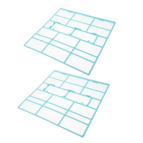 Ciieeo 2 Stück Teiliges Luftreinigerfilter für Fensterklimaanlagen mit Feinmaschigem Staubschutznetz Waschbar Wiederverwendbar für Zuhause und Büro Ciieeo 2 Stück Teiliges Luftreinigerfilter für Fensterklimaanlagen mit Feinmaschigem Staubschutznetz Waschbar Wiederverwendbar für Zuhause und Büro von Ciieeo