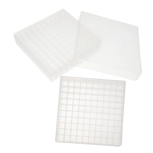 Ciieeo 2 Stück Teiliges Mikrozentrifugen röhrchen aufbewahrungsbox Fächer PP Material Bruchsicher Dicht für Laborproben Gefriertruhe Geeignet Kleine Röhrenhalter Robust Ciieeo 2 Stück Teiliges Mikrozentrifugen röhrchen aufbewahrungsbox Fächer PP Material Bruchsicher Dicht für Laborproben Gefriertruhe Geeignet Kleine Röhrenhalter Robust von Ciieeo