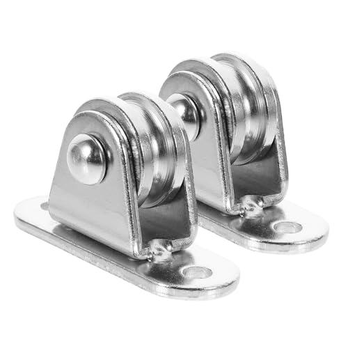 Ciieeo 2 Stück Teiliges Umlenkrollen aus Verschleißfestem Hochfestem Eisen mit langlebigem Lager Vielseitig für Deckenmontage Pools und hohe Zuglast Geräuscharm und Langlebig Geeignet Ciieeo 2 Stück Teiliges Umlenkrollen aus Verschleißfestem Hochfestem Eisen mit langlebigem Lager Vielseitig für Deckenmontage Pools und hohe Zuglast Geräuscharm und Langlebig Geeignet von Ciieeo