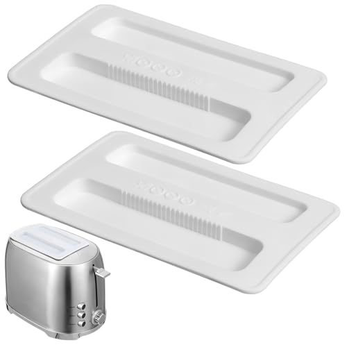 Ciieeo 2 Stück Toaster Abdeckung Silikon Toaster Schutzdecke für Scheiben Verschmutzungen zu Installieren Minimalistisches Design von Ciieeo