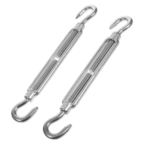 Ciieeo 2 Stück Turnbuckles Kabelseil Tensioner Robuster Drahtseil Spanner für Blumenampeln und Langlebig für Einfache Installation und Vielseitige Anwendungen von Ciieeo