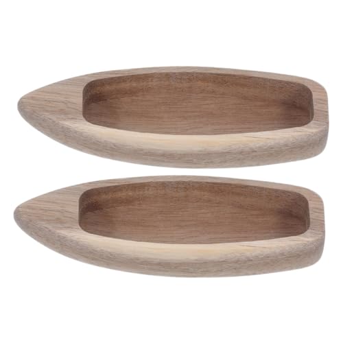 Ciieeo 2 Stück Unbehandelte Holzkanu Ornamente für Schreibtisch Regal oder Tisch Rustikale Nautische Miniaturboote für Kreative Gestaltung Ciieeo 2 Stück Unbehandelte Holzkanu Ornamente für Schreibtisch Regal oder Tisch Rustikale Nautische Miniaturboote für Kreative Gestaltung von Ciieeo