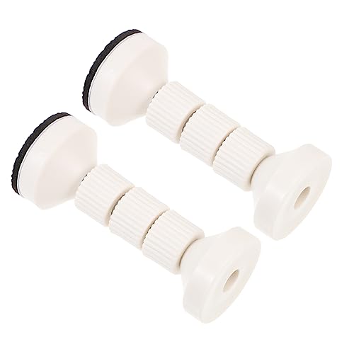 Ciieeo 2 Stück Verstellbare Bettgestell Stabilisierung Teiliges Shake Kopfteil Stopper mit Wandabstandshalter Lärmreduzierendes Möbel Zubehör für Betten und Sofas von Ciieeo