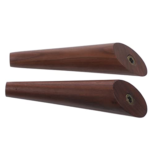 Ciieeo 2 Stück Wandhaken aus Holz Robuste Handtuch und Kleiderhaken für Badezimmer und Flur Multifunktionale Aufbewahrungslösung für Zuhause von Ciieeo