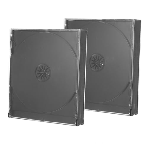 Ciieeo Cd-hüllen 2 Stück Cd-aufbewahrungshüllen Cd-Box- Cd-Organizer-vitrinen Cd-hülle Disc-schutzhülle Ciieeo Cd-hüllen 2 Stück Cd-aufbewahrungshüllen Cd-Box- Cd-Organizer-vitrinen Cd-hülle Disc-schutzhülle von Ciieeo