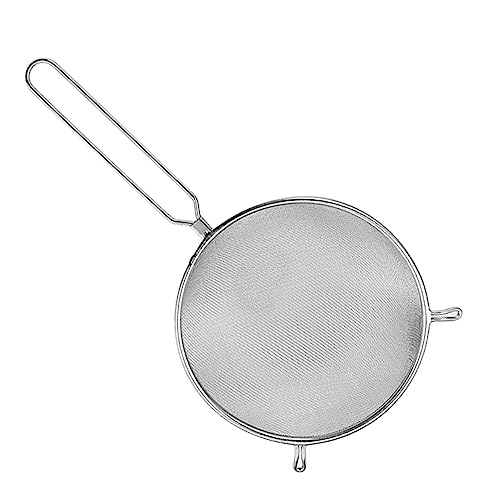 Ciieeo 20,3 cm langer Griff, Sieb, Löffel, Sieb, Schaufel für Nudeln, Pommes Frites, Gemüse, Edelstahl, hitzebeständig von Ciieeo
