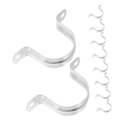 Ciieeo 20 Stück Teiliges Edelstahl U Form Rohrschellen Rostfreie Rohrhalter mit Stabiler Befestigung Schnelle Montage Langlebige Pipeline Klammern für Vielseitige Installationen Ciieeo 20 Stück Teiliges Edelstahl U Form Rohrschellen Rostfreie Rohrhalter mit Stabiler Befestigung Schnelle Montage Langlebige Pipeline Klammern für Vielseitige Installationen von Ciieeo