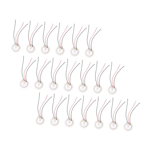 Ciieeo 20 Stück Teiliges Piezoelektrisches Transducer Draht Akustischer Summer für Musikinstrumente Einfache Installation Ersatz für Beschädigte Tonabnehmer Vielseitig Zufällige Farbe Ciieeo 20 Stück Teiliges Piezoelektrisches Transducer Draht Akustischer Summer für Musikinstrumente Einfache Installation Ersatz für Beschädigte Tonabnehmer Vielseitig Zufällige Farbe von Ciieeo