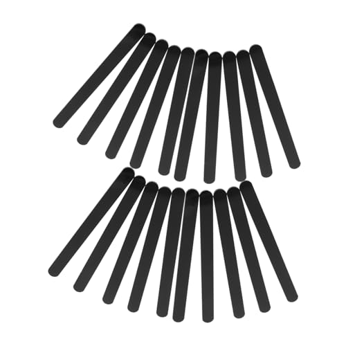 Ciieeo 20 Stück Teiliges Schwarze Wiederverwendbar Glatte Oberfläche Leicht zu Reinigen Für Diy Kuchen Pops Candy Party Basteln Zuhause Ciieeo 20 Stück Teiliges Schwarze Wiederverwendbar Glatte Oberfläche Leicht zu Reinigen Für Diy Kuchen Pops Candy Party Basteln Zuhause von Ciieeo