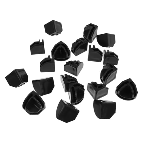 Ciieeo 20 Stück Teiliges Wire Cube Connectors aus Robustem PP Kunststoff Vielseitige Steckregalverbinder für Flexible Drahtgitter aufbewahrung für Kleiderschränke Schuhschränke Regale von Ciieeo
