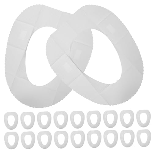 Ciieeo 20 Stück Toilettensitzauflagen Doppel Layer wasserdichte Klodeckelmatte für Hygienischen Zuhause Büro Hotel und Unterwegs Ciieeo 20 Stück Toilettensitzauflagen Doppel Layer wasserdichte Klodeckelmatte für Hygienischen Zuhause Büro Hotel und Unterwegs von Ciieeo