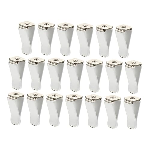 Ciieeo 20Stücke Auto Vent Clips Weiße Duftstecker für Auto Luftauslässe für Horizontale und Vertikale Klimaanlagen zu Installieren und Langlebig von Ciieeo