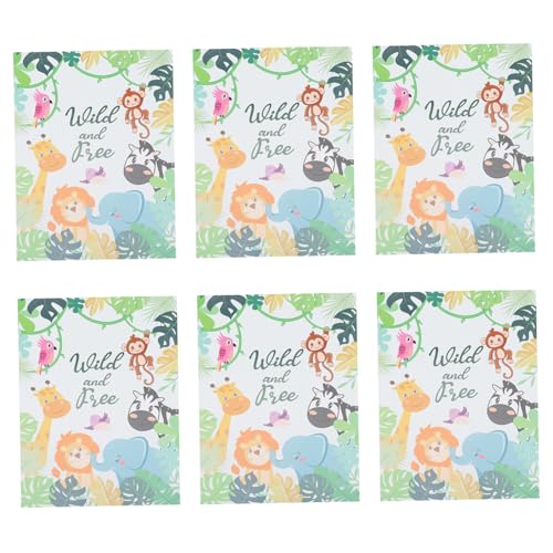 Ciieeo 25 Stück Teiliges Dschungel Tier Einladungskarten für Kindergeburtstag und Babyparty mit Löwenmotiv Papierqualität Beschreibbar für Jungen und Mädchen Geburtstagsfeier Ciieeo 25 Stück Teiliges Dschungel Tier Einladungskarten für Kindergeburtstag und Babyparty mit Löwenmotiv Papierqualität Beschreibbar für Jungen und Mädchen Geburtstagsfeier von Ciieeo