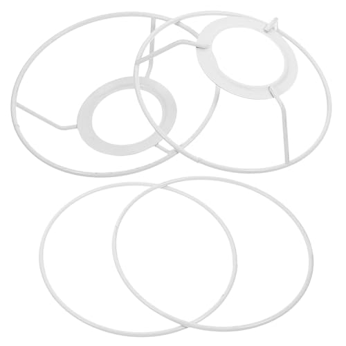 Ciieeo 2Sätze DIY Lampenschirm Stützrahmenring Rostbeständig für Tischlampen Kronleuchter Installieren Ciieeo 2Sätze DIY Lampenschirm Stützrahmenring Rostbeständig für Tischlampen Kronleuchter Installieren von Ciieeo