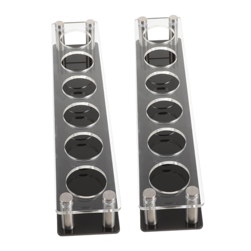 Ciieeo 2Stücke Schnapsglas Servierregal Aus Stilvolles Schnapsglas Organizer Für Whiskey Cocktails Und Partys Platzsparendes Design Für Bars Und Ktv von Ciieeo