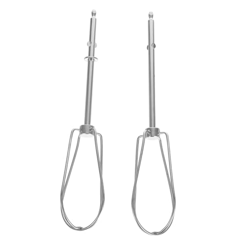Ciieeo Rührbesenaufsatz 2 Stück für Handmixer Hochleistungs Mixer Zubehör für Gleichmäßiges Mischen von Eiweiß Soßen und von Ciieeo