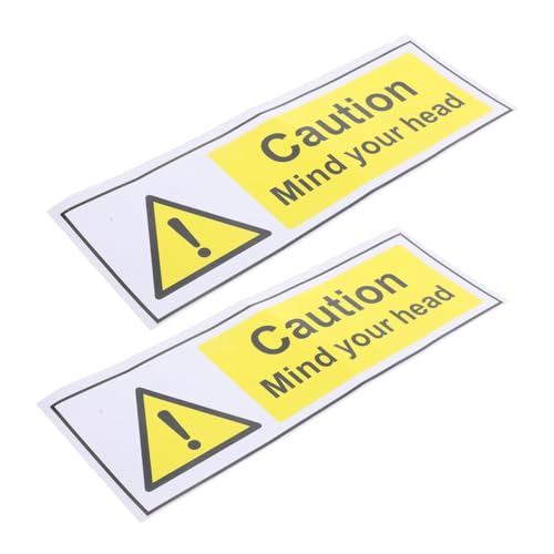 Ciieeo 2stücke Sticker Klebeetikett Aufkleber-Warnschild Selbstklebende Sicherheitsschilder Vorsichtsaufkleber Schild Selbstklebend Wasser Und Ölbeständig Synthetisches Ciieeo 2stücke Sticker Klebeetikett Aufkleber-Warnschild Selbstklebende Sicherheitsschilder Vorsichtsaufkleber Schild Selbstklebend Wasser Und Ölbeständig Synthetisches von Ciieeo