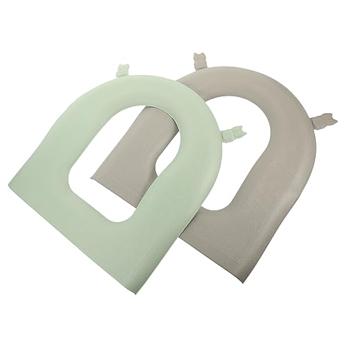 Ciieeo 2Stücke Toilettenkissen wasserdichte und Waschbare Toilettenabdeckungen für Langlebig und Hautfreundlich für Jahreszeiten von Ciieeo