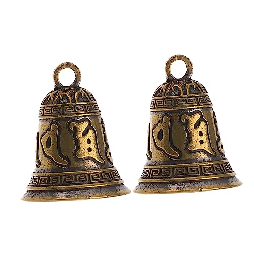 Ciieeo 2Stücke Vintage Messing Glocken Dekorative DIY Ornament Glocken für Kreative Projekte Retro Design für Hängende Garten und Zuhause Stilvolle Handwerksartikel Ciieeo 2Stücke Vintage Messing Glocken Dekorative DIY Ornament Glocken für Kreative Projekte Retro Design für Hängende Garten und Zuhause Stilvolle Handwerksartikel von Ciieeo