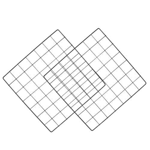 Ciieeo Eisen-fotowandgitter Drahtgeflecht- -Organizer 35 X 35 cm Draht-wandgitter für Foto-Display-Netz von Ciieeo