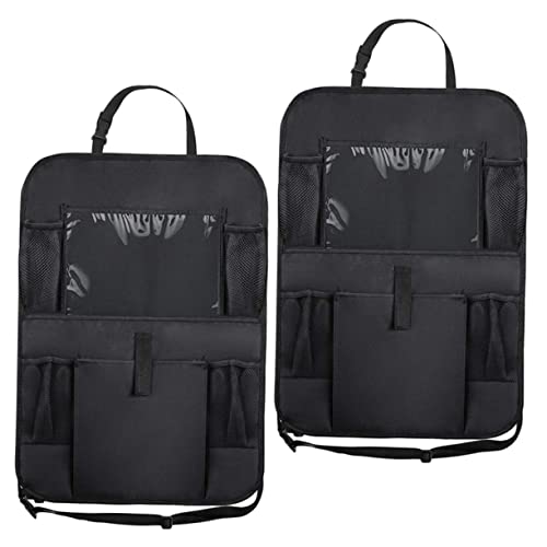 Ciieeo 2stücke Aufbewahrungstasche Für Auto-rücksitz Sitz-hängetaschen Wasserdichte Taschen Multifunktionaler Auto-organizer Für Stifte Getränke Tablets Etc von Ciieeo