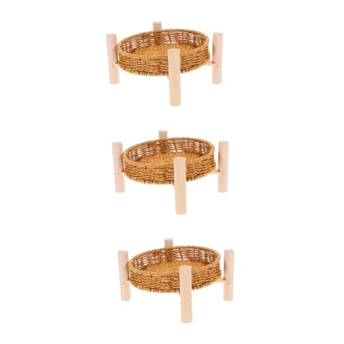 Ciieeo 3 Sätze Mehrstöckige Obstschale Couchtischtablett Holzregal Kreistablett Holzhalter Snackbehälter Aufbewahrungskörbe Brotkörbe Obsttablett Rattan Eisen Obstgericht Wiederverwendbar Ciieeo 3 Sätze Mehrstöckige Obstschale Couchtischtablett Holzregal Kreistablett Holzhalter Snackbehälter Aufbewahrungskörbe Brotkörbe Obsttablett Rattan Eisen Obstgericht Wiederverwendbar von Ciieeo