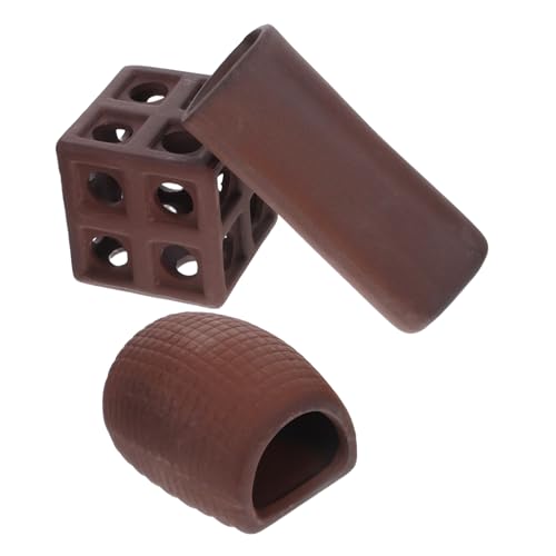 Ciieeo 3 Stück Aquarium Dekoration Keramische Versteckhöhlen für Fische und Garnelen Ablaichhöhlen und Unterschlupf für Aquarien Einzigartiges Design zur Verbesserung der Ciieeo 3 Stück Aquarium Dekoration Keramische Versteckhöhlen für Fische und Garnelen Ablaichhöhlen und Unterschlupf für Aquarien Einzigartiges Design zur Verbesserung der von Ciieeo