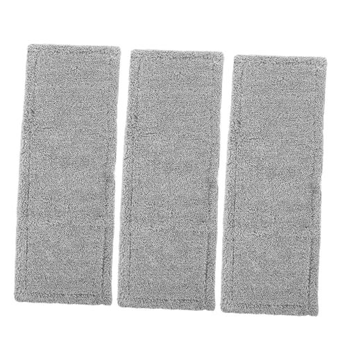 Ciieeo 3 Stück Flachwischer Stoffbezug Flachbodenwischer Flachwischer Zur Bodenreinigung Ersatz Mopp Pads Bodenwischer Pads Wiederverwendbare Ersatz Moppköpfe von Ciieeo