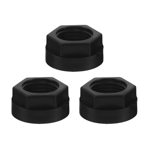 Ciieeo 3 Stück Getränkespender-Muttern Kühler-Wasserhahn-Ersatzmuttern Mini-Kunststoff-Getränkewasserhahn-Ausgießhahn-Befestigungswerkzeug für Wasserhahn von Ciieeo