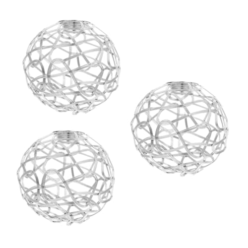 Ciieeo 3 Stück Metallischer Lampenschirm für Deckenleuchte Dekorativer Lampenschirm aus Metall für Pendelleuchten Retro Design Geeignet für Hotel und Bar Silberfarben Ciieeo 3 Stück Metallischer Lampenschirm für Deckenleuchte Dekorativer Lampenschirm aus Metall für Pendelleuchten Retro Design Geeignet für Hotel und Bar Silberfarben von Ciieeo