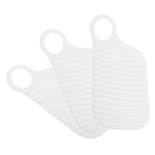 Ciieeo 3 Stück Mini Waschbrett Für Kleidung Tragbare Waschmaschine Wäschewaschbrett Handwaschmaschine Mini Wäschebrett Wäscheschrubbbrett Waschbretter Reisewaschmaschine Kompakte von Ciieeo