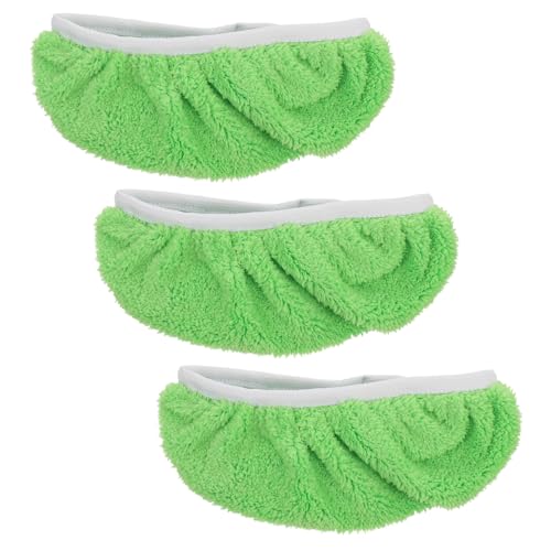 Ciieeo 3 Stück Teiliges Bodenwischer Ersatzbezüge aus Grünem Korallensamt Wiederverwendbare Waschbare Flachmopp pads für Effektive Reinigung und Langanhaltende Nutzung im Haushalt Ciieeo 3 Stück Teiliges Bodenwischer Ersatzbezüge aus Grünem Korallensamt Wiederverwendbare Waschbare Flachmopp pads für Effektive Reinigung und Langanhaltende Nutzung im Haushalt von Ciieeo