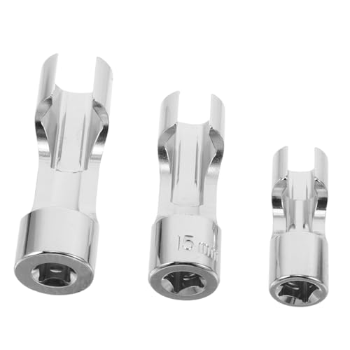 Ciieeo 3 Stück Teiliges Flare-nut-steckschlüssel-set Schlitz-flare-nut-werkzeug für Diesel-injektor Sensor-steckschlüssel Robustes Automobil-reparaturset von Ciieeo