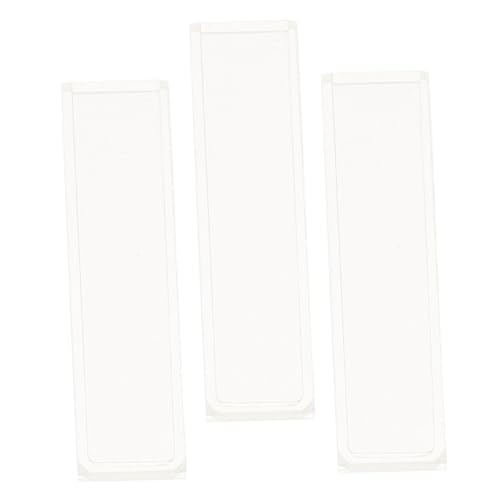 Ciieeo 3 Stück Teiliges Glas Weglänge UV transparente Optische Küvetten für Labor Spektralanalyse Säurebeständig Geeignet für Schule Forschung und Heimgebrauch von Ciieeo