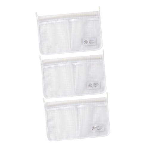 Ciieeo 3 Stück Teiliges Kühlschrank Aufbewahrungsnetz Hängende Aufbewahrungstaschen Atmungsaktive Wiederverwendbare Fridge Organizer Netztaschen für Effiziente Kühlschranklagerung und von Ciieeo