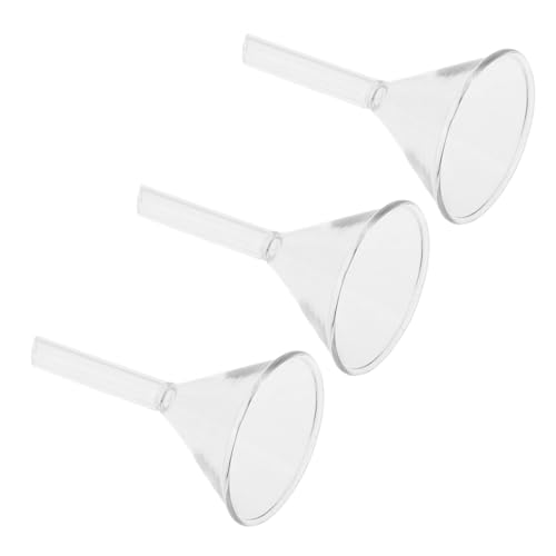 Ciieeo 3 Stück Teiliges Labortrichter Klarem Glas Dreiecksförmig Wissenschaftlicher Einfülltrichter für Präzises Abfüllen von Flüssigkeiten und Filtern in Labor und Haushalt Ciieeo 3 Stück Teiliges Labortrichter Klarem Glas Dreiecksförmig Wissenschaftlicher Einfülltrichter für Präzises Abfüllen von Flüssigkeiten und Filtern in Labor und Haushalt von Ciieeo