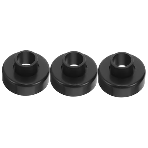 Ciieeo 3 Stück Teiliges Türgriff Wandprotektor aus Verstärktem Nylon Kratzfeste Türstopper und Türgriff Schoner Einfache Montage Multifunktionaler Schutz für Tür und Wand Dunkles Design von Ciieeo