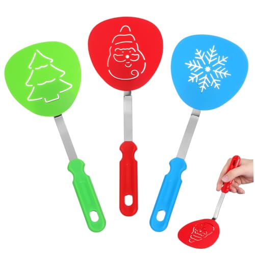 Ciieeo 3 Stück Teiliges Weihnachtsküchen Wok Spatel aus Verschleißfestem Nylon mit Ergonomischem Griff Weihnachtsmann Tannenbaum und Schneeflocke Hitzebeständig und Platzsparend Ciieeo 3 Stück Teiliges Weihnachtsküchen Wok Spatel aus Verschleißfestem Nylon mit Ergonomischem Griff Weihnachtsmann Tannenbaum und Schneeflocke Hitzebeständig und Platzsparend von Ciieeo