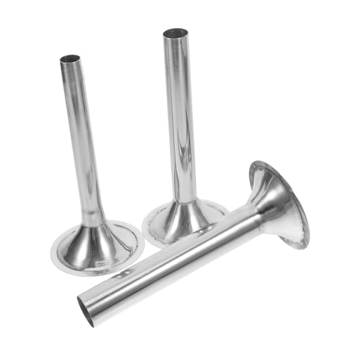 Ciieeo 3 Stück Teiliges Wurstfüllrohr Edelstahl Kompatibel mit Typ Wurstfüller Manuelle Wurstfüllaufsätze für Küchenzubereitung Einfach zu Montieren und Langlebig Ciieeo 3 Stück Teiliges Wurstfüllrohr Edelstahl Kompatibel mit Typ Wurstfüller Manuelle Wurstfüllaufsätze für Küchenzubereitung Einfach zu Montieren und Langlebig von Ciieeo