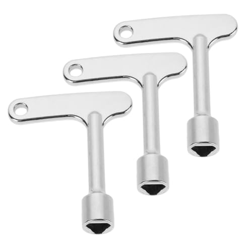 Ciieeo 3 Stück Teiliges dreiecksschlüssel Mülltonnen Robustes Passgenau für Standard abfallbehälter schlösser Langlebig Wetterfest für Hausmeister und Außenbereich Ciieeo 3 Stück Teiliges dreiecksschlüssel Mülltonnen Robustes Passgenau für Standard abfallbehälter schlösser Langlebig Wetterfest für Hausmeister und Außenbereich von Ciieeo