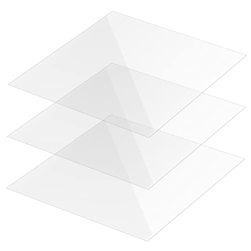 Ciieeo Regalteiler 3 Stück Transparenter Organizer für Regale und Schränke und Langlebig für Küche Schlafzimmer und Wohnzimmer von Ciieeo